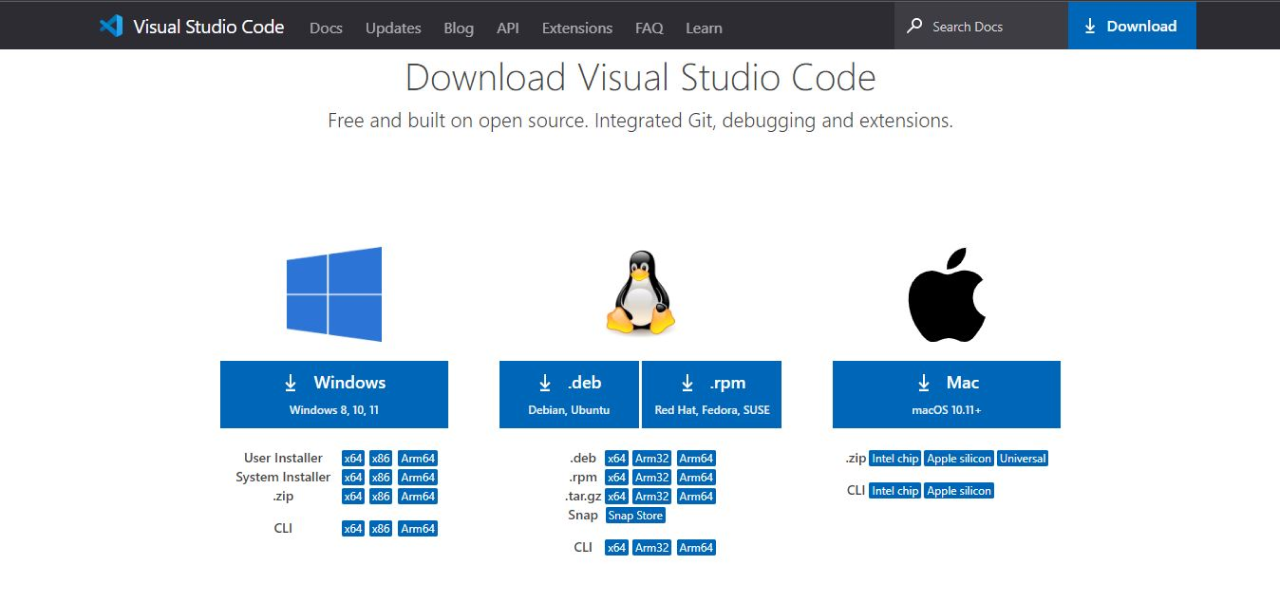 Download VS Code